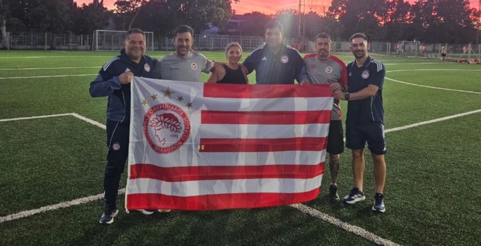 Ξεκίνησε το camp της Σχολής του Ολυμπιακού στο Ροσάριο με την παρουσία των ανθρώπων της Ακαδημίας (pics)