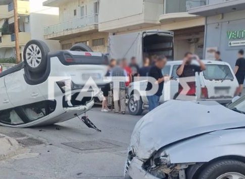 Σοβαρό τροχαίο στο Ηράκλειο Κρήτης