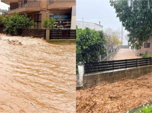 Η κακοκαιρία «χτυπάει» την Ήπειρο – Μήνυμα από το 112 σε Ιωάννινα και Τζουμέρκα