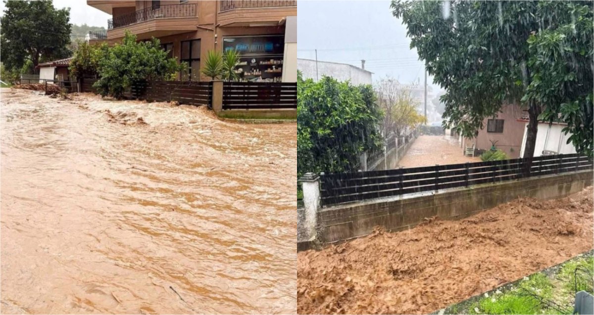 Η κακοκαιρία «χτυπάει» την Ήπειρο – Μήνυμα από το 112 σε Ιωάννινα και Τζουμέρκα