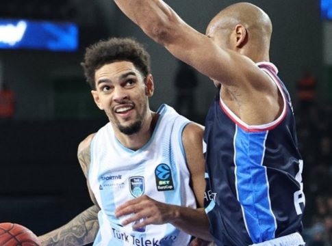 Τουρκ Τέλεκομ – Πανιώνιος 95-67: Δεν άντεξαν στο δεύτερο μέρος οι «κυανέρυθροι»