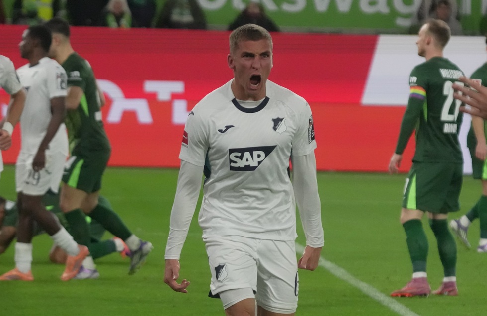 Βόλφσμπουργκ – Χόφενχαϊμ 2-3: Πέρασε από την έδρα των «λύκων»