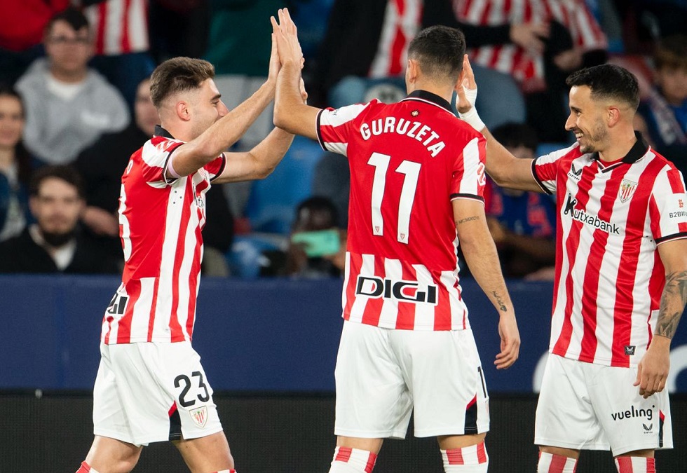 Λεβάντε – Μπιλμπάο 0-2: Έκαναν τη δουλειά από το ημίχρονο και επέστρεψαν στις νίκες οι Βάσκοι