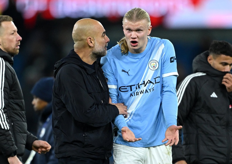 Ένταση ανάμεσα σε Γκουαρντιόλα – Χάαλαντ μετά το ματς με τη Λιντς – Τι είπε ο Καταλανός (pics)