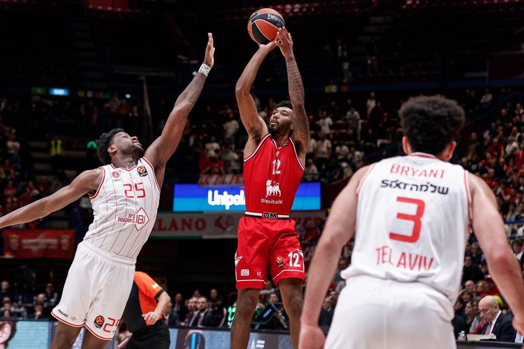 Aρμάνι Μιλάνο – Χάποελ Τελ Αβίβ 83-105: Διέλυσαν τους Ιταλούς οι Ισραηλινοί με 100άρα