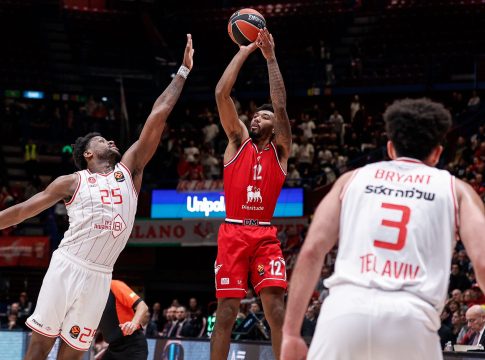 Aρμάνι Μιλάνο – Χάποελ Τελ Αβίβ 83-105: Διέλυσαν τους Ιταλούς οι Ισραηλινοί με 100άρα