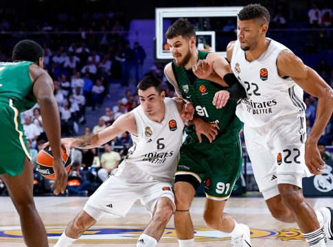 Ρεάλ Μαδρίτης – Ζάλγκιρις Κάουνας 100-99: Πήρε το… θρίλερ, παρά τη ματσάρα του Φρανσίσκο