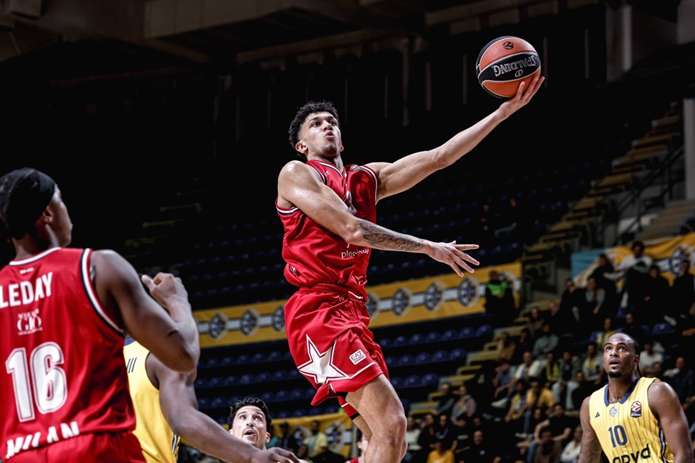 Μακάμπι Τελ Αβίβ – Αρμάνι Μιλάνο 88-102: Ξέσπασε στο δεύτερο μέρος με «κατοστάρα»