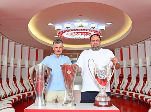 Ο Βαγγέλης Μαρινάκης μίλησε με τον Μεντιλίμπαρ και τον ατζέντη του μετά τον αγώνα με τη Ρεάλ