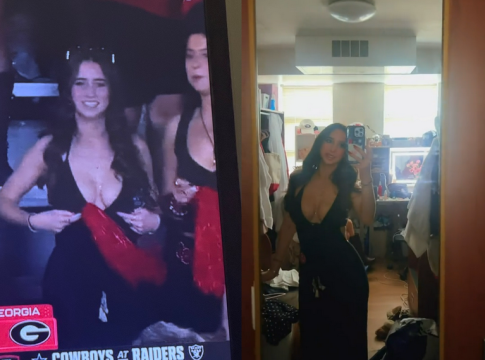 Φοιτήτρια στη Τζόρτζια «κέρδισε» το ίντερνετ με ένα τηλεοπτικό πλάνο (pic, vid)