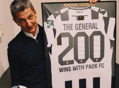 Η έκπληξη του ΠΑΟΚ στον Λουτσέσκου για τις 200 νίκες (vid)