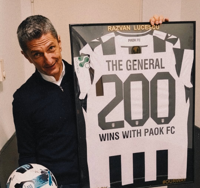 Η έκπληξη του ΠΑΟΚ στον Λουτσέσκου για τις 200 νίκες (vid)