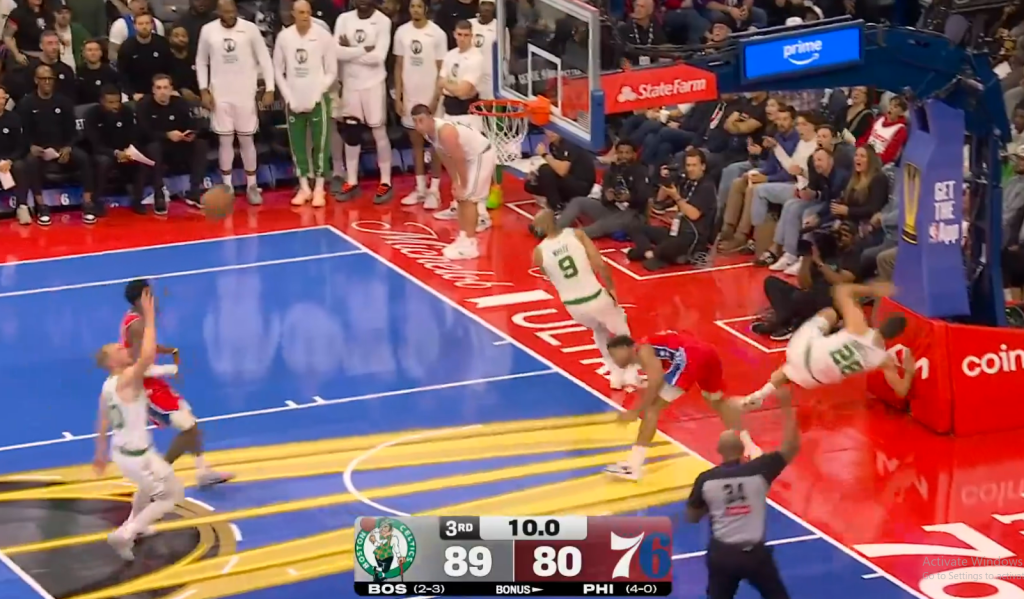 ΝΒΑ: Τρομακτική πτώση του Χούγκο Γκονζάλες στη βάση της μπασκέτας (vid)