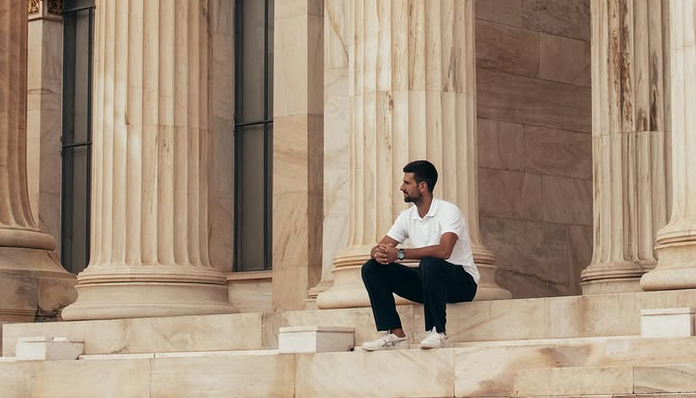 Τζόκοβιτς: «Γεμίζοντας λίγη ενέργεια από Έλληνες Θεούς» (pics)