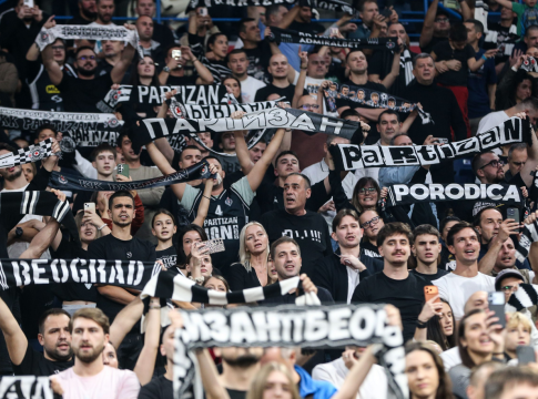 Κλείσιμο έδρας και πρόστιμο στην Παρτιζάν από τη Euroleague