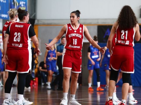 Αμύντας – Ολυμπιακός 66-84: Άνετο μεσημέρι για τις «ερυθρόλευκες»