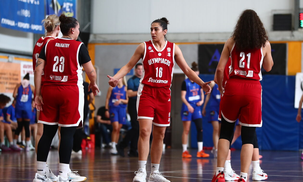 Αμύντας – Ολυμπιακός 66-84: Άνετο μεσημέρι για τις «ερυθρόλευκες»