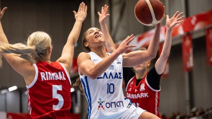 Δανία – Ελλάδα 83-97: Δεύτερη σερί εκτός έδρας νίκη για τα κορίτσια του Πέτρου Πρέκα