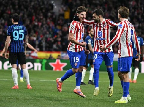 Ατλέτικο Μαδρίτης – Ίντερ 2-1: Ο Χιμένες με «κανονιά» στις καθυστερήσεις κράτησε ζωντανούς του «ροχιμπλάνκος»!