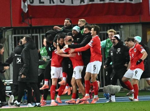 Έμεινε ζωντανή η Αυστρία και προκρίθηκε στο Μουντιάλ (1-1) – Χορταστική ισοπαλία για Ισπανία και Τουρκία (2-2)