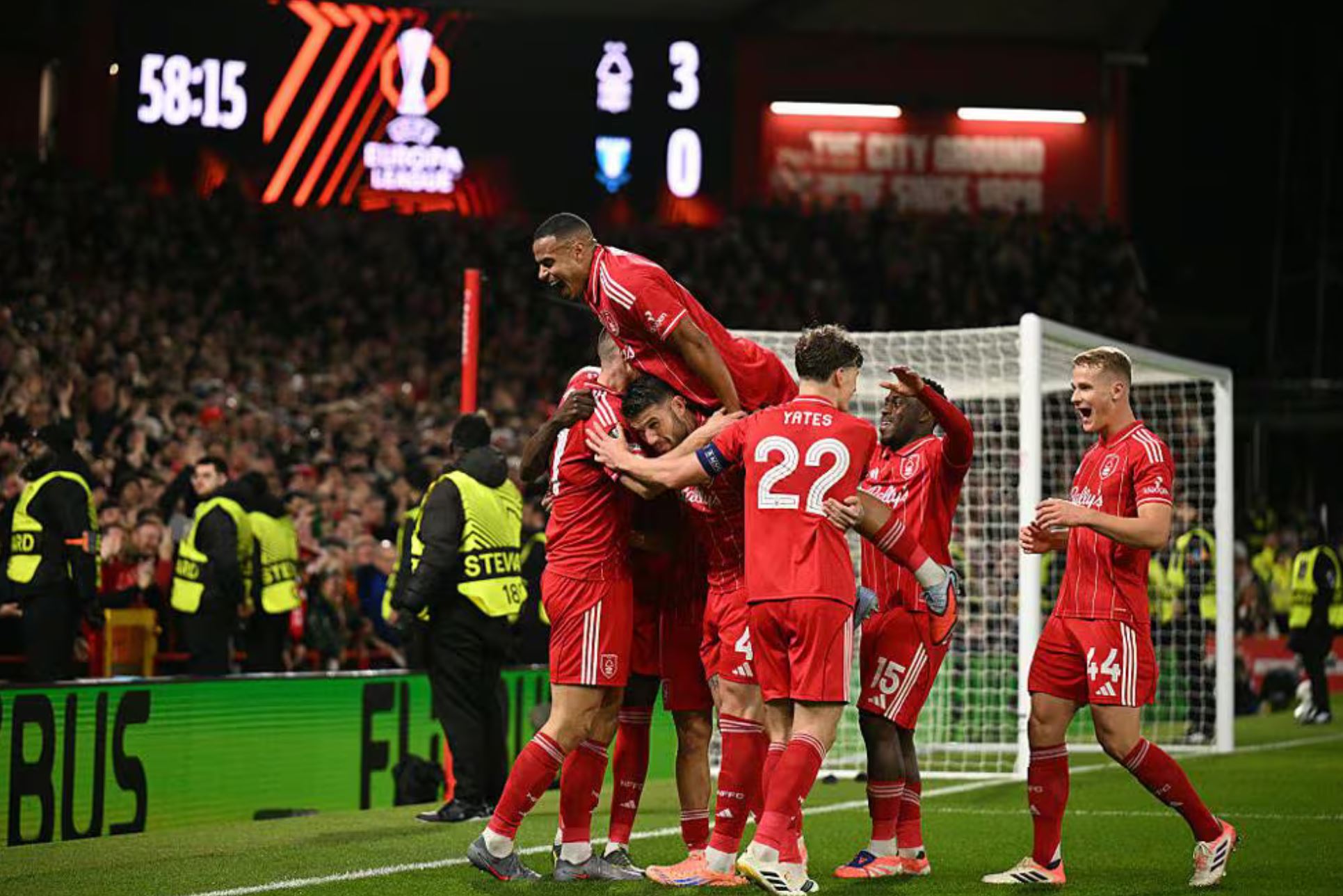 Νότιγχαμ Φόρεστ – Μάλμε 3-0: Νέα «τριάρα» και φουλ για πρόκριση οι «ρεντς»