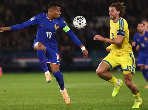 LIVE: Γαλλία – Ουκρανία