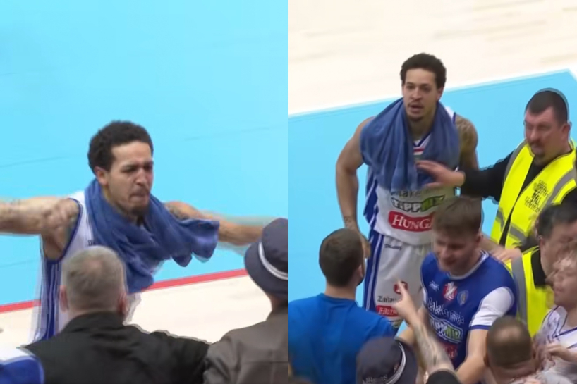 Χαμός στο ουγγρικό πρωτάθλημα: Πρώην παίκτης της G-League χτύπησε οπαδό στο πρόσωπο