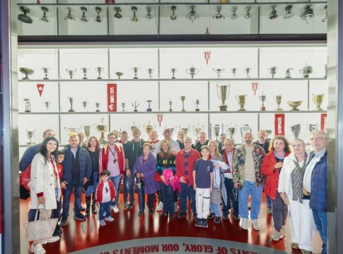 Ο Γιάννης Μώραλης και Κοινοτικοί Σύμβουλοι επισκέφτηκαν το Μουσείο του Ολυμπιακού