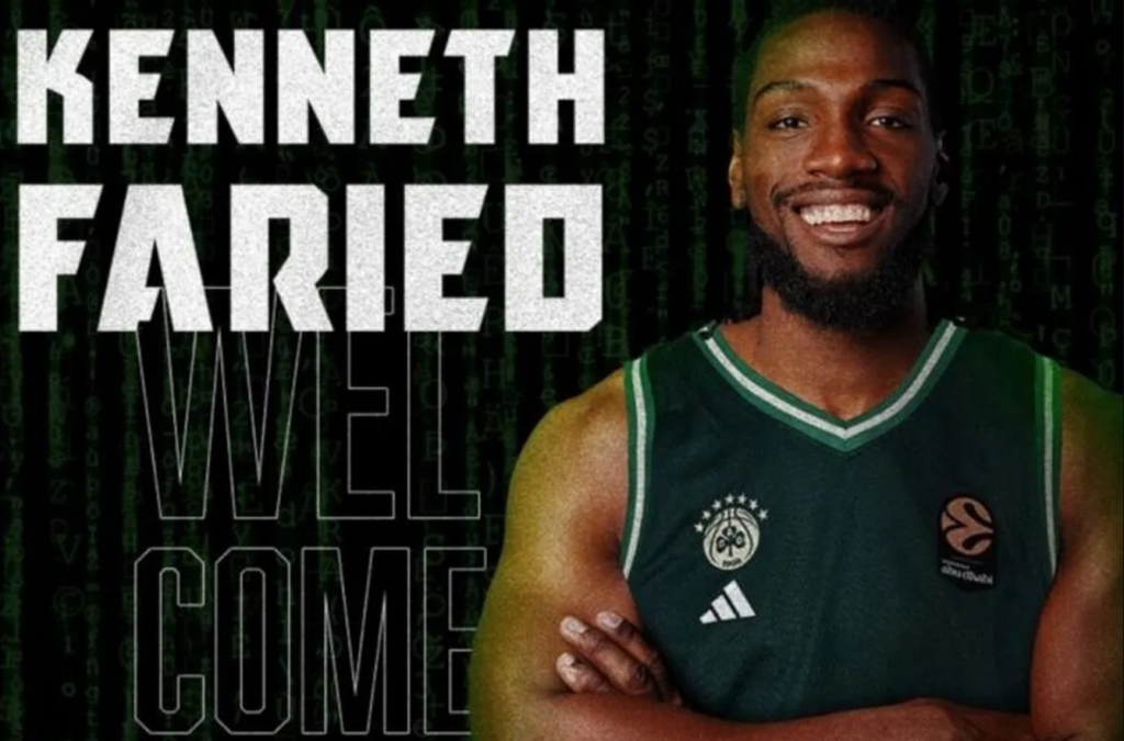 Επίσημο: Στον Παναθηναϊκό ο Κένεθ Φαρίντ