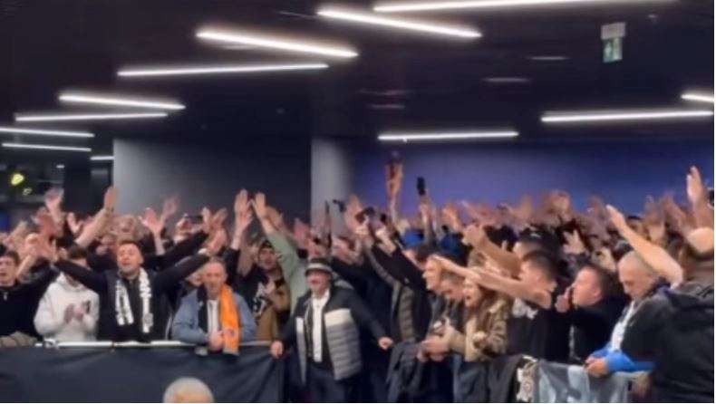 Τεράστια υποδοχή του Ομπράντοβιτς από τους οπαδούς της Παρτιζάν- Έφυγε χωρίς να κάνει δηλώσεις