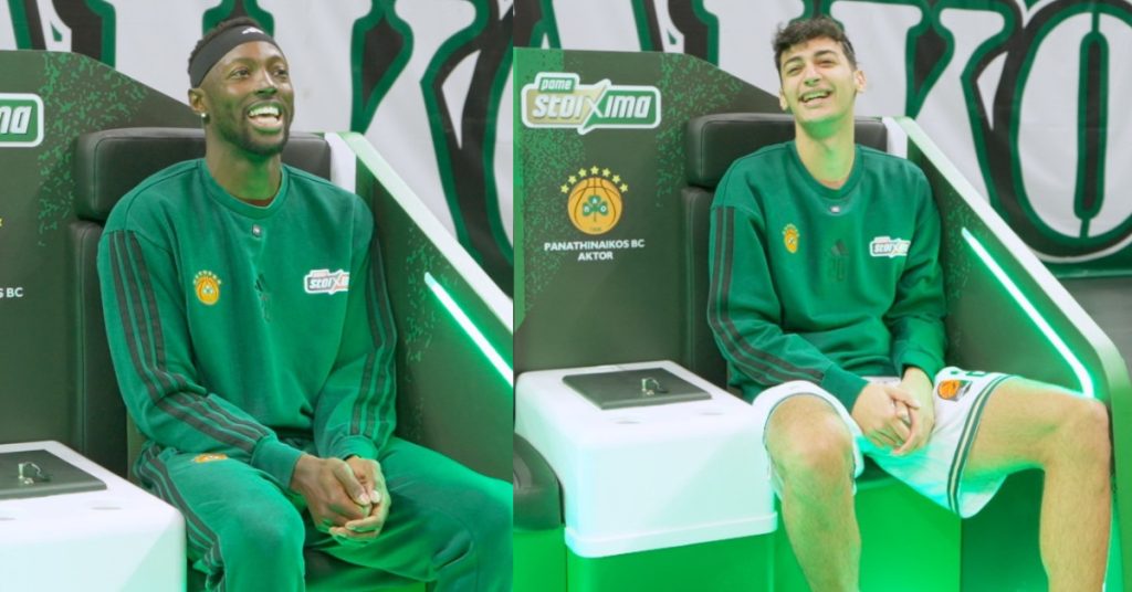 Τζέριαν Γκραντ και Αλέξανδρος Σαμοντούροφ σε τρελά κέφια –  Μιμούνται τους συμπαίκτες τους σε μια απολαυστική παντομίμα (vid)