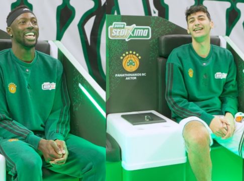 Τζέριαν Γκραντ και Αλέξανδρος Σαμοντούροφ σε τρελά κέφια –  Μιμούνται τους συμπαίκτες τους σε μια απολαυστική παντομίμα (vid)