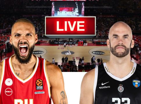 LIVE: Ολυμπιακός – Παρτιζάν