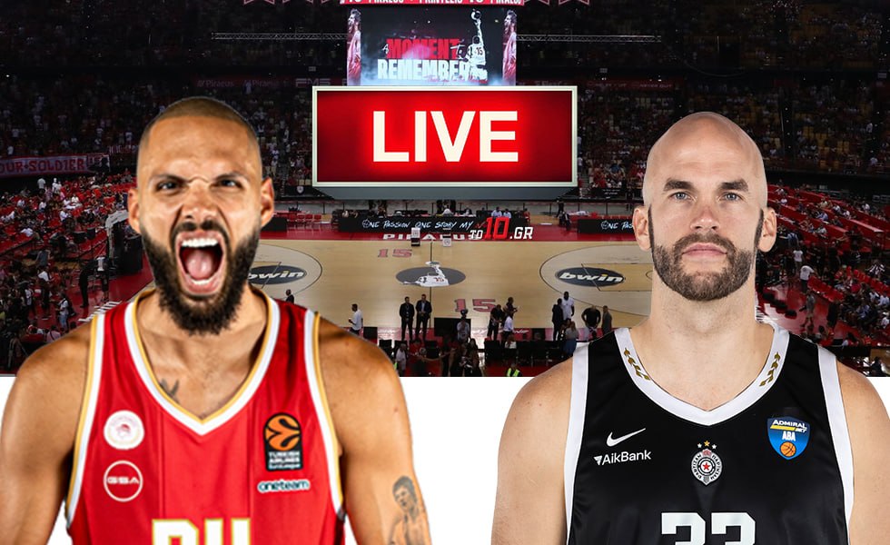LIVE: Ολυμπιακός – Παρτιζάν