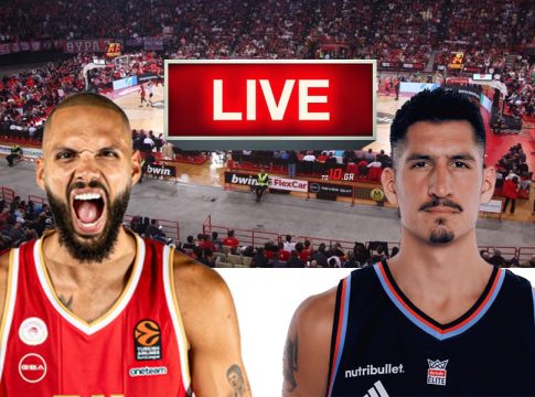 LIVE: Ολυμπιακός – Παρί