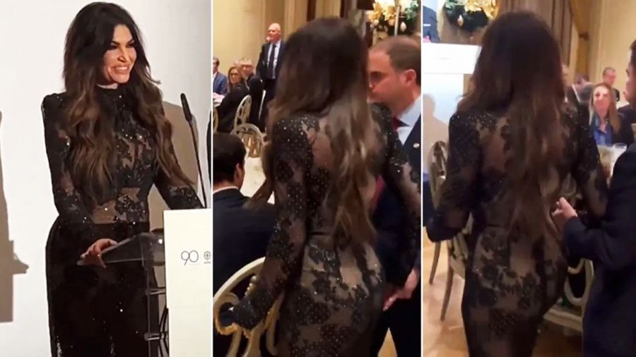 Η Κίμπερλι Γκιλφόιλ με μαύρη see through τουαλέτα που «τρέλανε» τα social media – «Είναι σε εκδήλωση ή σε κλαμπ;»