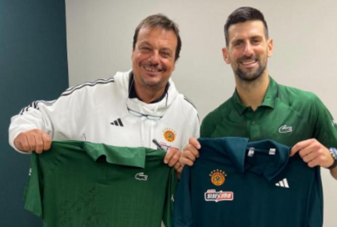 Αταμάν για Τζόκοβιτς: «Τιμή να τον φιλοξενήσουμε στο σπίτι των πρωταθλητών, το ΟΑΚΑ»