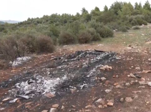 Βοιωτία: Χωρίς τέλος το θρίλερ με την απανθρακωμένη σορό – Στο σκοτάδι οι έρευνες μέχρι την ταυτοποίηση του θύματος