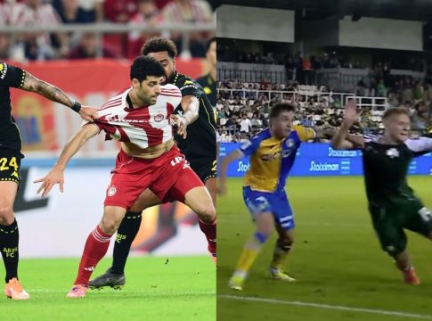 Ίδιο λεπτό, παρόμοιες φάσεις, διαφορετικές αποφάσεις: Το πέναλτι-μαρς στον Ταρέμι και η σύγκριση με του Σφιντέρσκι στη Λεωφόρο (vids)