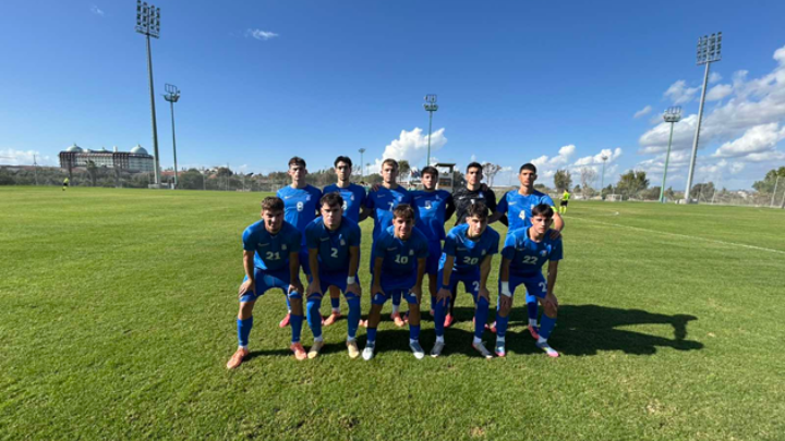 Η Εθνική Νέων νίκησε 2-0 την Λευκορωσία στην Αττάλεια για τα προκριματικά του Euro U19