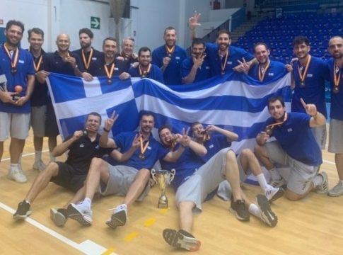 Σπουδαία διάκριση: Η Εθνική Κωφών κατέκτησε το χάλκινο μετάλλιο στους Ολυμπιακούς Αγώνες