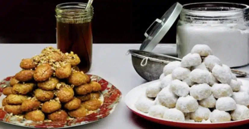 Πώς δόθηκαν στα μελομακάρονα και στους κουραμπιέδες τα ονόματά τους