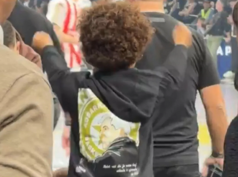 Ο γιος του Λεσόρ με φούτερ… Ομπράντοβιτς στο Παρτίζαν – Ερυθρός Αστέρας (pic)