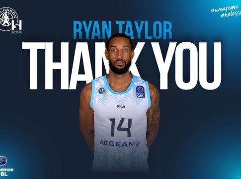 Τέλος ο Ράιαν Τέιλορ από τον Κολοσσό Ρόδου (pic)