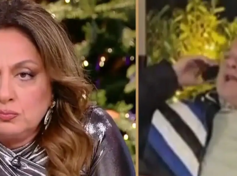 Αχιλλέας Μπέος και Σοφία Μουτίδου σε άγριο καυγά «on air» – «Η πρώτη ξεφτίλα είστε εσείς» (vid)