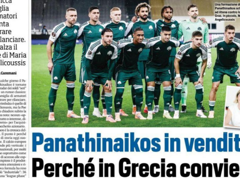 Βόμβα απο την Ιταλία: «Πωλείται η ΠΑΕ Παναθηναϊκός»- Στο κάδρο η Αγγελικούση