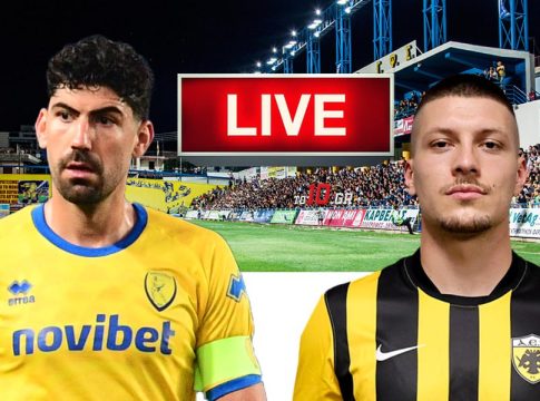 LIVE: Παναιτωλικός – ΑΕΚ