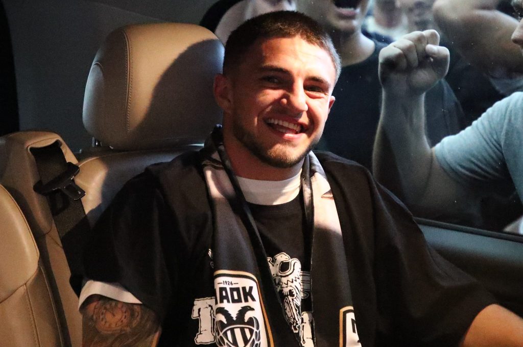 ΠΑΟΚ: Η «πρώτη» του Ζαφείρη με φατούρο από τους συμπαίκτες του