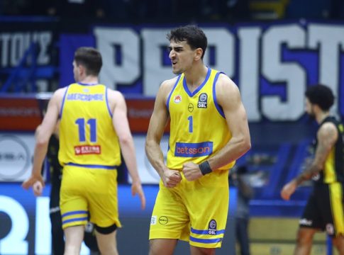 Περιστέρι – Μαρούσι 80-78: Αγχώθηκε στο τέλος, αλλά νίκησε