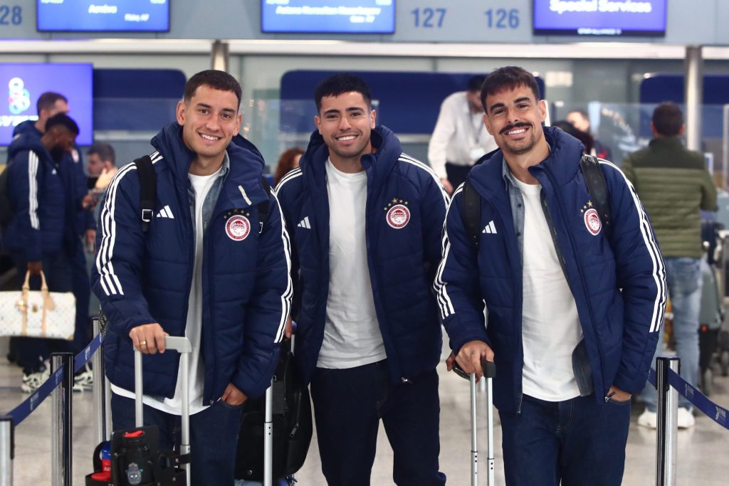 Ολυμπιακός: Αναχώρησε για την Αστάνα η αποστολή των Πειραιωτών (vids, pics)